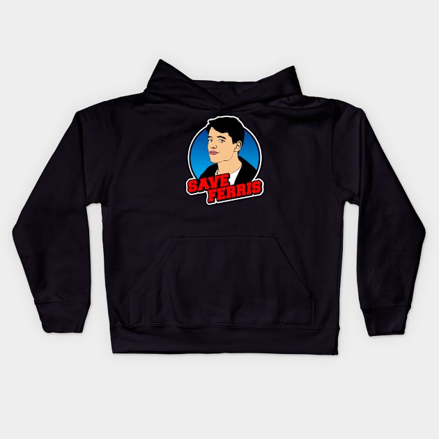 Save Ferris Kids Hoodie by buby87